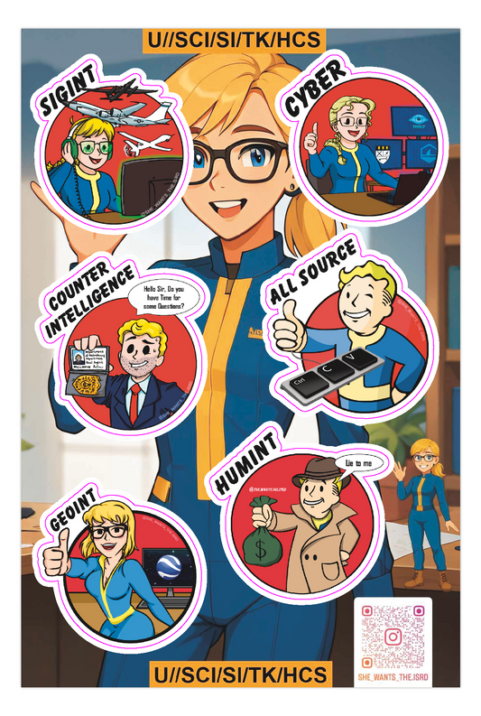 Vault Boy Sticker Sheet