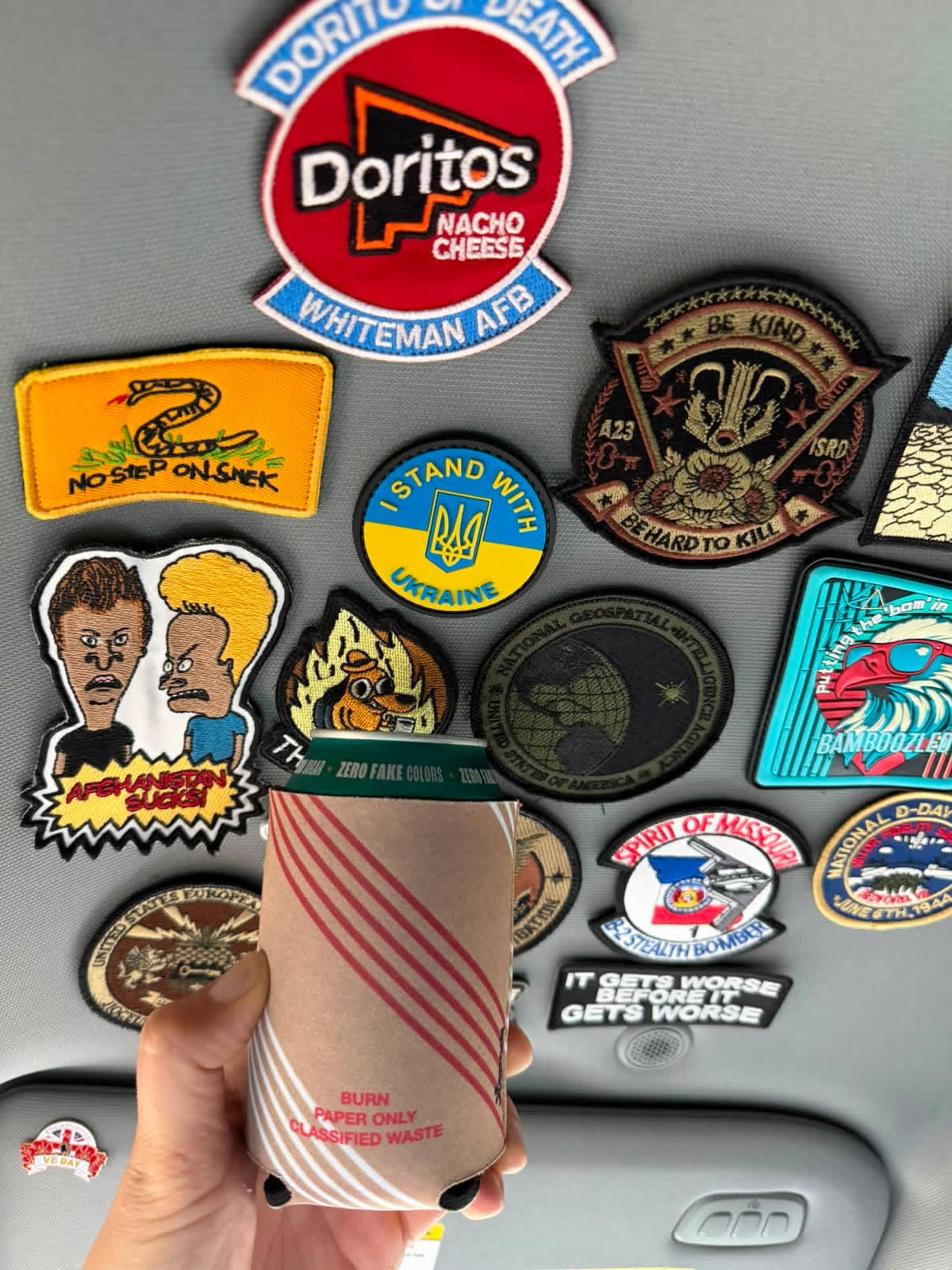 Burn Bag Koozie