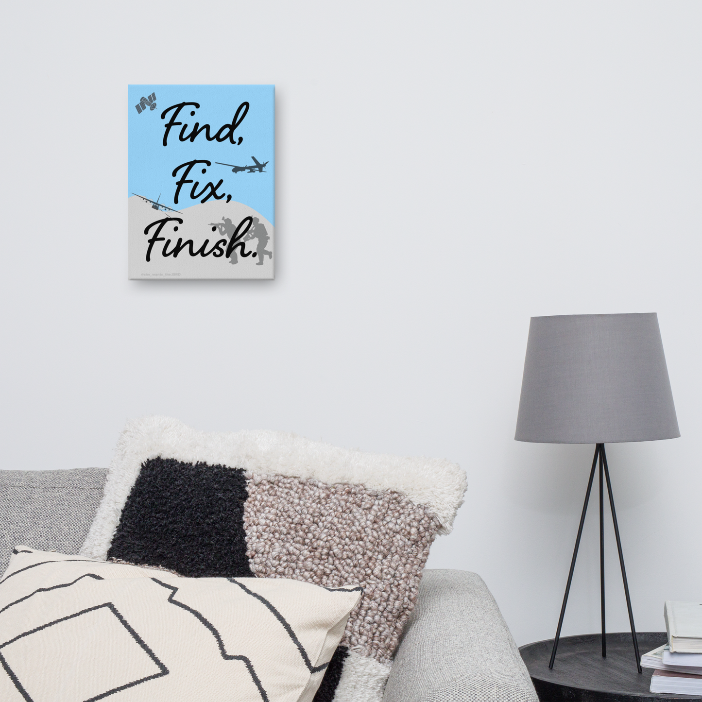 Find Fix Finish Canvas