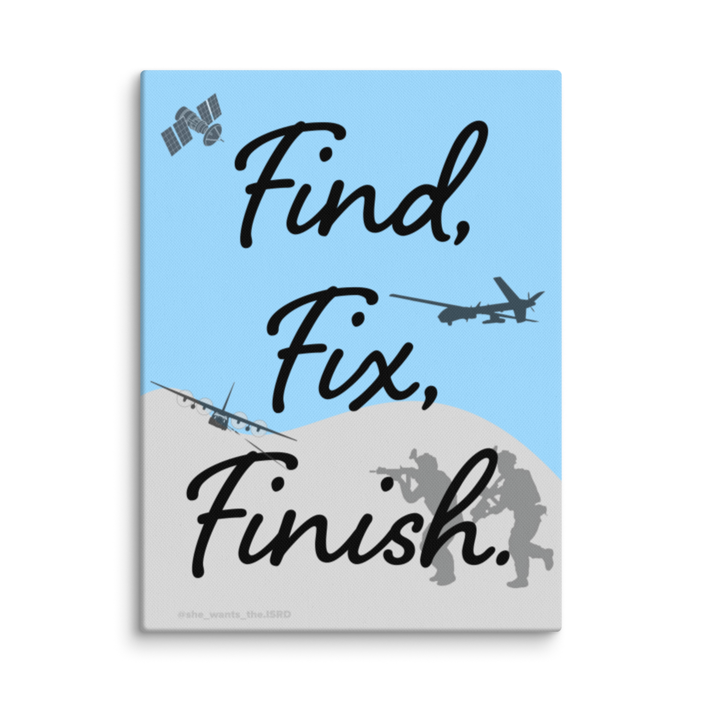 Find Fix Finish Canvas